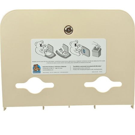 Koala Kare LINER, LID(CREAM, KIT W/ KEY) for Koala Kare Products - Part# 466-00KIT 466-00KIT